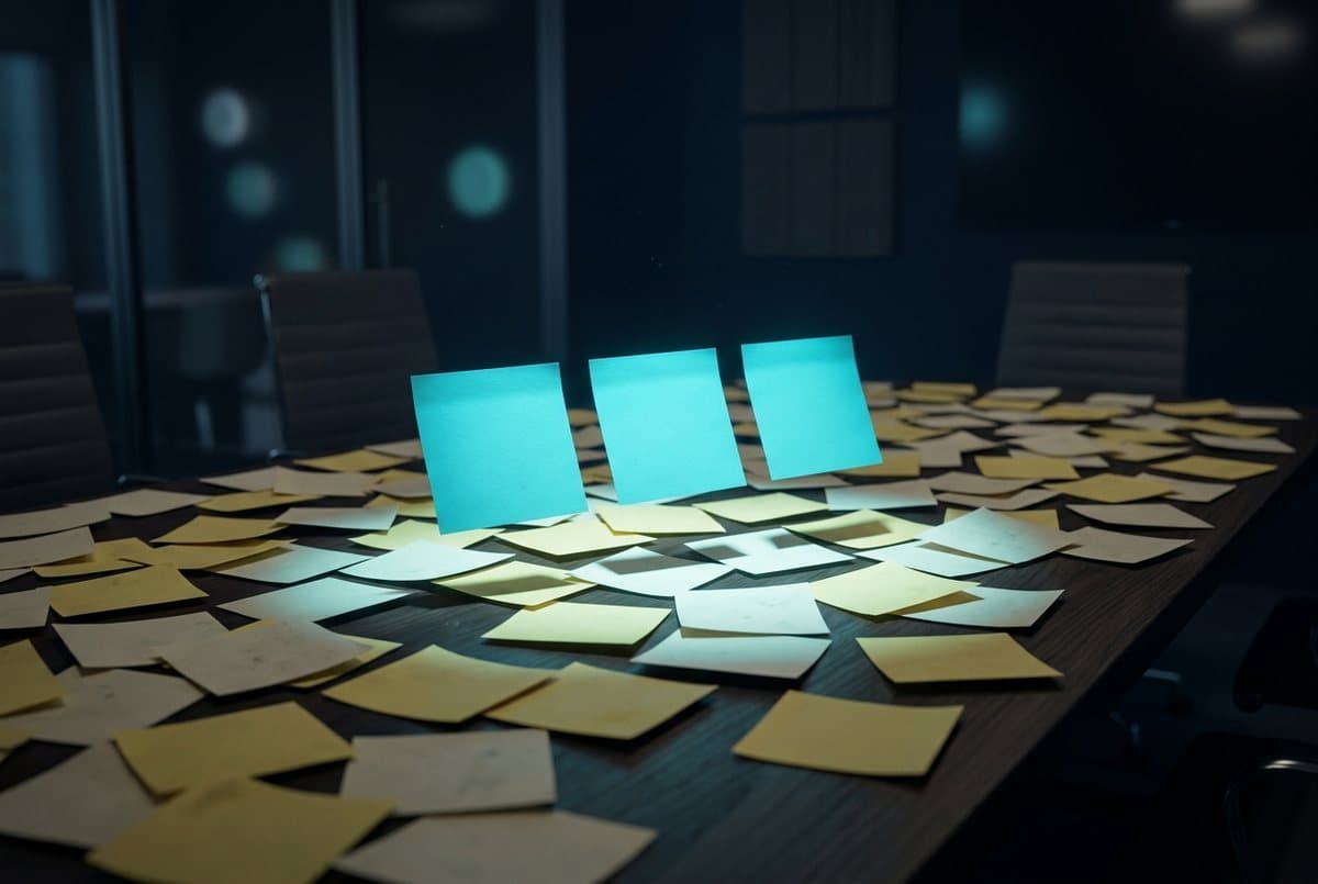 From a backlog of ideas to three prioritised use cases